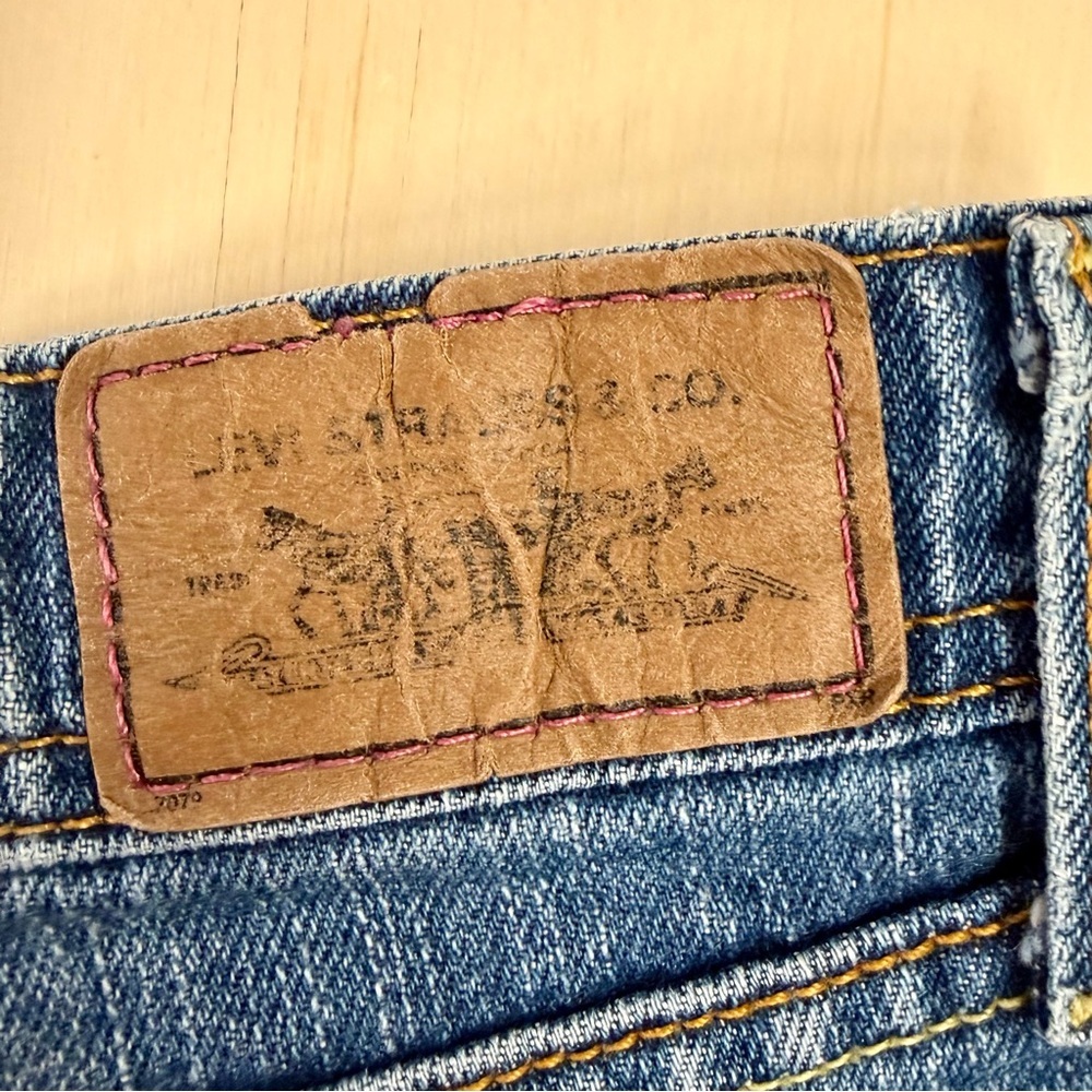 Levi’s 518 Superlow Bootcut Jeans Y2K Low Rise Flare 33 - Picture 7 of 13